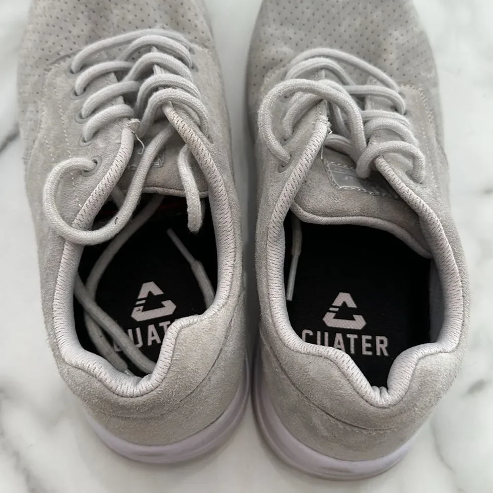 Travis Mathew Cuater Heather Gray Knit Suede‎ Sneaker